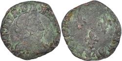 World Coins - Coin, France, Henri III, Double Tournois, , Copper