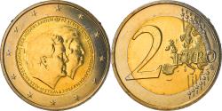 World Coins - Netherlands, 2 Euro, Willem-Alexander, Beatrix Prinses, 2014,