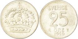 World Coins - Coin, Sweden, 25 Öre, 1959