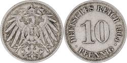 World Coins - Coin, Germany, 10 Pfennig, 1904
