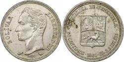 World Coins - Venezuela, 50 Centimos, 1960, Paris, Silver, , KM:36a