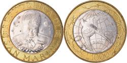 World Coins - Coin, San Marino, 1000 Lire, 2000, Rome, , Bi-Metallic, KM:405