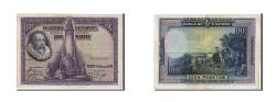 World Coins - Banknote, Spain, 100 Pesetas, 1928, EF(40-45)