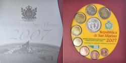 World Coins - San Marino, Set, 2007, , Bi-Metallic