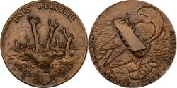 World Coins - France, Medal, Porte-avions Bois Belleau, Bronze, Guiraud,