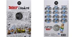 World Coins - France, 10 Euro, Astérix égalité (Astérix gladiateur), 2015, MDP, Silver