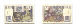 World Coins - Banknote, France, 500 Francs, 500 F 1945-1953 ''Chateaubriand'', 1946