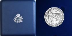 World Coins - San Marino, Medal, Le Premier Homme sur la Lune, 2009, , Silver
