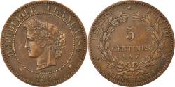 World Coins - Coin, France, Cérès, 5 Centimes, 1884, Paris, , Bronze, KM:821.1