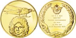 World Coins - France, Medal, L'Histoire de la Conquête de l'Air, R. E. Byrd, Aviation