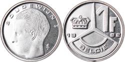 World Coins - Coin, Belgium, Franc, 1992, , Nickel Plated Iron, KM:171