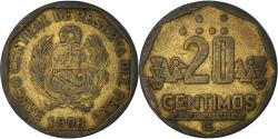 World Coins - Coin, Peru, 20 Centimos, 1996