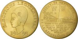 World Coins - France, Medal, Elections Législatives, Assemblée Nationale, 1993,