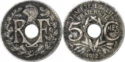 World Coins - France, 5 Centimes, Lindauer, 1927, Copper-nickel, , Gadoury:170