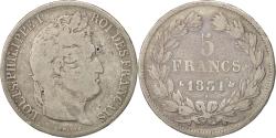 World Coins - Coin, France, Louis-Philippe, 5 Francs, 1831, Bordeaux, , Silver