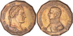World Coins - France, Token, Général Bertrand, Fidèle Ami de Napoléon, History, 1844