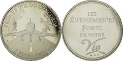 World Coins - France, Medal, Les événements forts de votre vie, Premier vol du Concorde