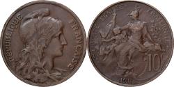 World Coins - France, 10 Centimes, Dupuis, 1911, Paris, Bronze, , Gadoury:277, KM:843