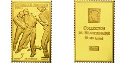 World Coins - France, Medal, Timbre, Bicentenaire, Résistance, , Vermeil