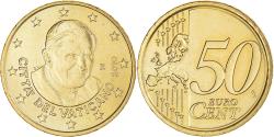 World Coins - VATICAN CITY, 50 Euro Cent, 2010, Rome, , Brass, KM:387
