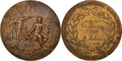 World Coins - France, Medal, French Third Republic, Sports & leisure, 1897, Dubois.H