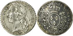 World Coins - Coin, France, Louis XV, 1/10 Écu au bandeau, 12 Sols, 1/10 ECU, 1741, Paris