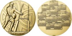 World Coins - France, Medal, calendrier, Rugby, 2007, Bronze, MDP,