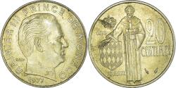 World Coins - Coin, Monaco, 20 Centimes, 1977
