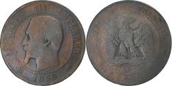 World Coins - Coin, France, Napoleon III, Napoléon III, 10 Centimes, 1856, Strasbourg