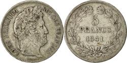 World Coins - Coin, France, Louis-Philippe, 5 Francs, 1841, Paris, , Silver