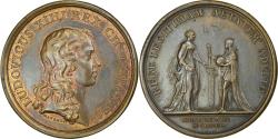 World Coins - France, Medal, Louis XIV, The Kings's Majority, 1651, Copper, Mauger,