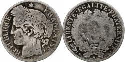 World Coins - France, Franc, Cérès, 1872, Paris, grand A, Silver, , Gadoury:465a