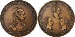 World Coins - France, Medal, Catherine de Médicis et ses fils, Bronze,