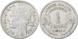 World Coins - France, Franc, Morlon, 1941, Paris, Aluminum, , KM:885a.1