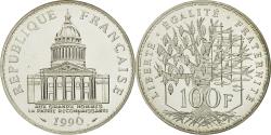 World Coins - Coin, France, Panthéon, 100 Francs, 1990, Paris, , Silver, KM:951.1
