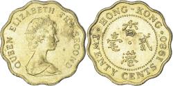 World Coins - Coin, Hong Kong, 20 Cents, 1980