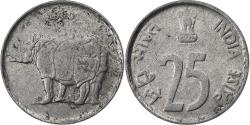 World Coins - INDIA-REPUBLIC, 25 Paise, 1990, Stainless Steel, , KM:54