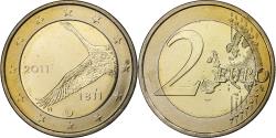 World Coins - Finland, 2 Euro, Finland National Bank, 2011, Vantaa, Bi-Metallic,