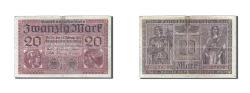 World Coins - Banknote, Germany, 20 Mark, 1917-1918, 1918-02-20, KM:57, VF(20-25)