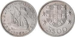 World Coins - Coin, Portugal, 5 Escudos, 1984