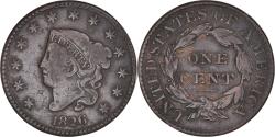 Us Coins - Coin, United States, Coronet Cent, Cent, 1826, U.S. Mint, Philadelphia