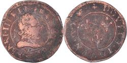 World Coins - Coin, France, Henri III, Double Tournois au col fraisé, Amiens,