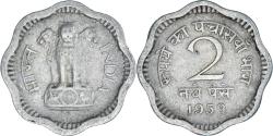 World Coins - Coin, India, 2 Naye Paise, 1959