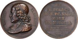 World Coins - France, Medal, Esprit Fléchier, Galerie Métallique, 1820, Bronze, Domard