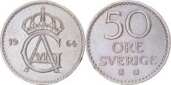 World Coins - Coin, Sweden, 50 Öre, 1964
