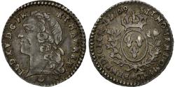 World Coins - Coin, France, Louis XV, 1/20 Écu au bandeau (6 sols), 6 Sols, 1/20 ECU, 1769