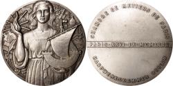 World Coins - France, Medal, Chambre des Métiers de Paris, Business & industry, 1980, Turin