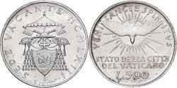 World Coins - Vatican, Sede Vacante, 500 Lire, 1963, Rome, Silver, , KM:75