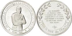 World Coins - France, Medal, The Fifth Republic, History, , Silver