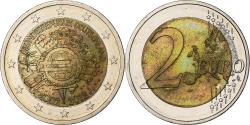 World Coins - Germany, 2 Euro, Introduction de l'euro, 2012, Berlin, Bi-Metallic,